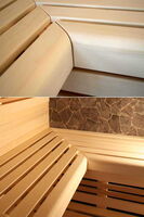Sauna-Liege