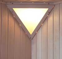 Sauna-Innenlicht